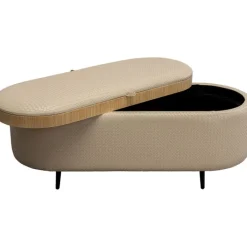 Banquette Venezia Storage crème 100cm><noscript><img width=