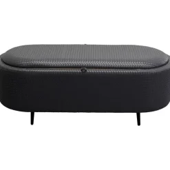 Banquette Venezia Storage anthracite 100cm>KARE Design Outlet
