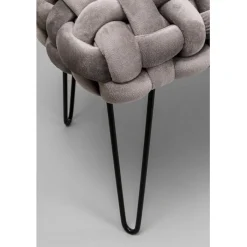 Banquette Weave gris 128cm><noscript><img width=