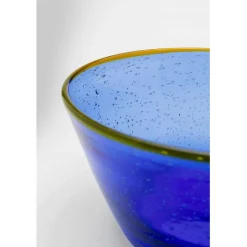 Bol Bubbles bleu Ø14cm>KARE Design