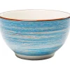 Bol Swirl bleu Ø14cm>KARE Design Online