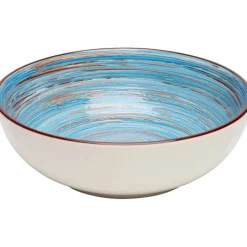 Bol Swirl bleu Ø22cm>KARE Design Best