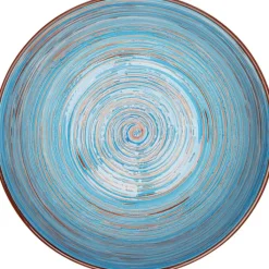 Bol Swirl bleu Ø22cm><noscript><img width=