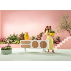 Buffet Atomic blanc 183x76cm><noscript><img width=