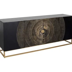 Buffet Madeira foncé 177x75cm><noscript><img width=