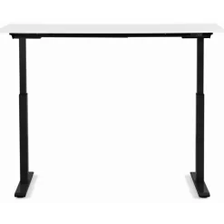 Bureau Office noir blanc 120x60cm><noscript><img width=