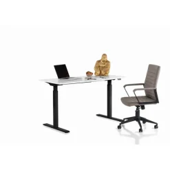 Bureau Office noir blanc 160x80>KARE Design New