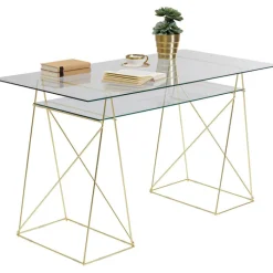 Bureau Polar laiton-verre trempé 8mm><noscript><img width=