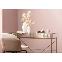 Bureau Soran doré 120x50cm><noscript><img width=