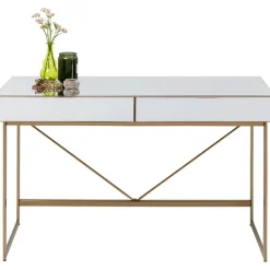 Bureau Soran doré 120x50cm><noscript><img width=