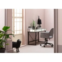 Bureau Soran noir 120x50cm><noscript><img width=