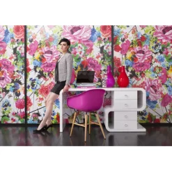Bureau White Club Snake 150x70cm>KARE Design New
