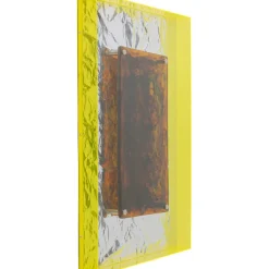 Cadre décoratif Crumple rouge 60x90cm>KARE Design Outlet