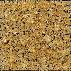 Cadre décoratif Gold Flower 80x80cm>KARE Design Clearance