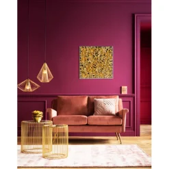 Cadre décoratif Gold Flower 60x60cm>KARE Design Hot