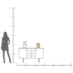 Cadre photo Beam doré 13x18cm><noscript><img width=