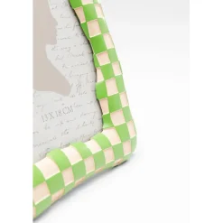 Cadre photo Checker vert 13x18cm><noscript><img width=