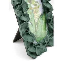 Cadre photo Ginkgo Leaf vert 17x20cm><noscript><img width=
