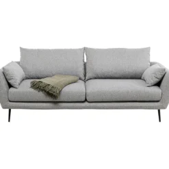 Canapé Amalfi 2-places gris 219cm><noscript><img width=