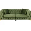 Canapé Bellissima 2-places velours vert 200cm>KARE Design Best