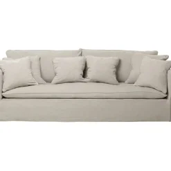 Canapé Boheme 3,5 places crème 230cm>KARE Design