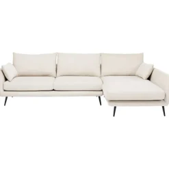 Canapé d angle Amalfi droite crème 275cm><noscript><img width=