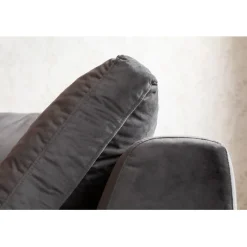 Canapé d angle Gianni droite gris-noir><noscript><img width=