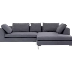 Canapé d angle Gianni gris droite>KARE Design Sale