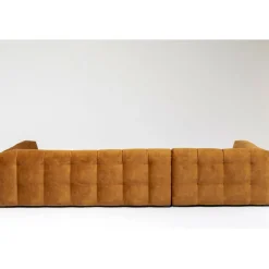 Canapé d angle Salamanca brun doré gauche 320cm><noscript><img width=