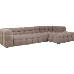Canapé d angle Salamanca Marron clair droite 320cm>KARE Design Best