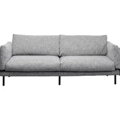 Canapé 2-places Pola gris 230cm><noscript><img width=