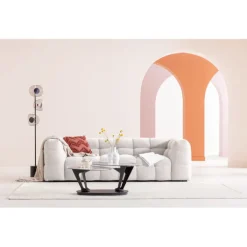 Canapé 3-places Salamanca crème 240cm>KARE Design Outlet