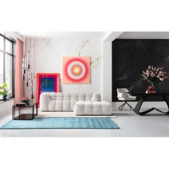 Canapé 3-places Salamanca crème 240cm><noscript><img width=