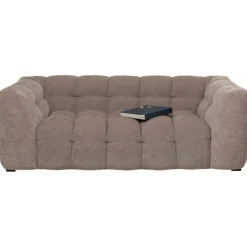 Canapé 2-places Salamanca marron clair 208cm><noscript><img width=