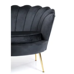 Canapé Water Lily 2-places Or noir><noscript><img width=