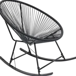 Chaise à bascule Acapulco Mono noir>KARE Design Best