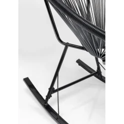Chaise à bascule Acapulco Mono noir><noscript><img width=