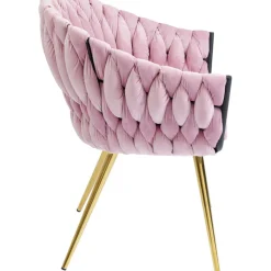 Chaise a. acc. Knot mauve><noscript><img width=