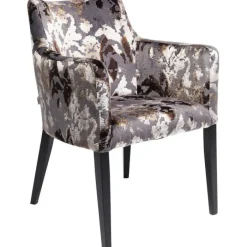 Chaise a. acc. Mode Sublime/maron foncé>KARE Design Discount