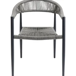 Chaise a. acc. Palma gris>KARE Design Hot