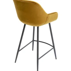 Chaise bar Bristol jaune 69cm><noscript><img width=