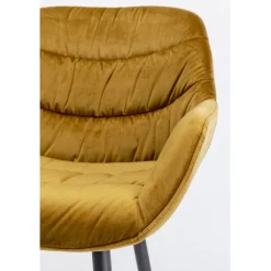 Chaise bar Bristol jaune 69cm><noscript><img width=