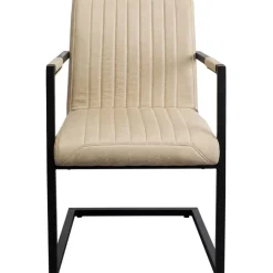 Chaise cantilever Thamos beige>KARE Design New