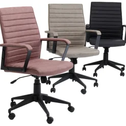 Chaise de bureau Labora dossier bas pebble><noscript><img width=