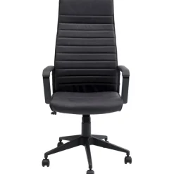 Chaise de bureau Labora noir haut dossier>KARE Design New
