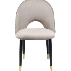 Chaise Iris velours beige>KARE Design Discount