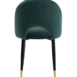 Chaise Iris velours vert><noscript><img width=