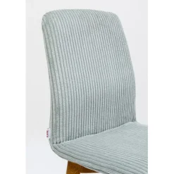 Chaise Lara velours cotelé bleu><noscript><img width=