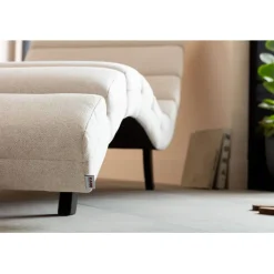 Chaise longue Balou crème 190cm><noscript><img width=