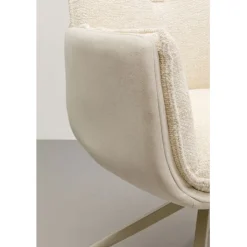 Chaise pivotante à acc. Hilla blanc><noscript><img width=